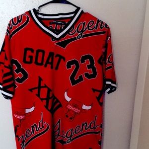 Chicago Bulls Michael Jordan #23 Savage Jersey